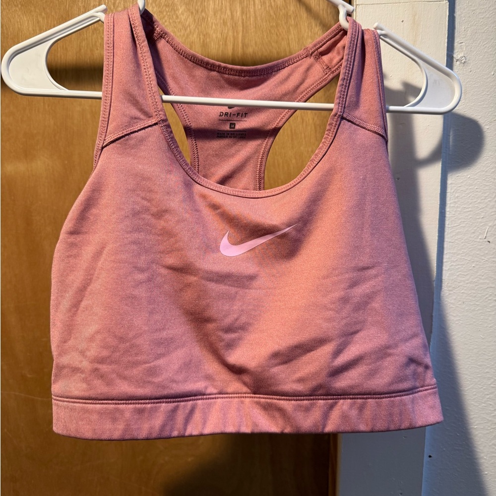 Nike Pink Racerback Sports Bra